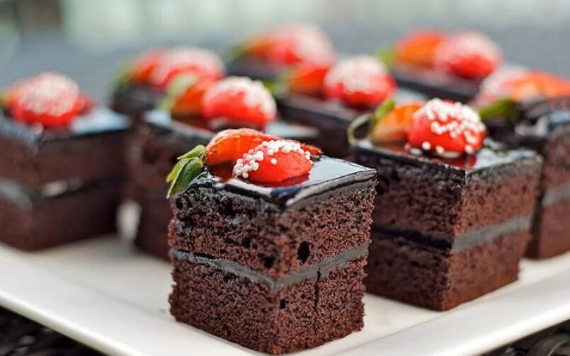 Chocolate cakes