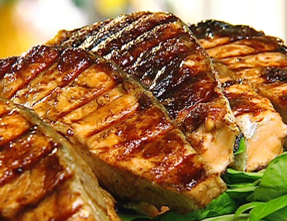 Grilled fish