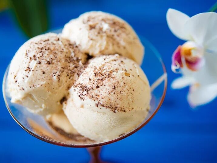 Vanilla ice cream