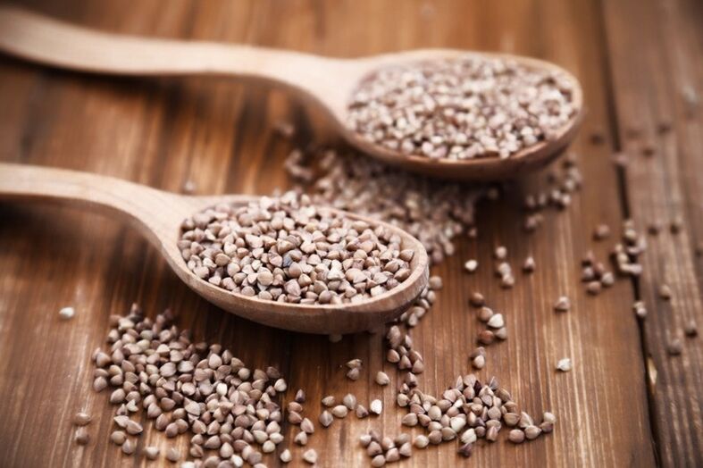 Weight loss in buckwheat